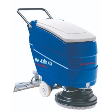 Masina de spalat-frecat si aspirat pardoseli actionata cu cablu electric model RA 43|K 40  1600 W  Columbus